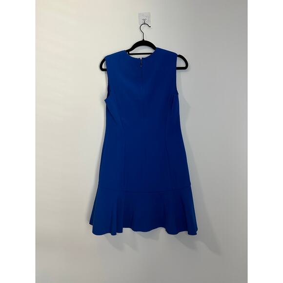 Size 10 Jason Wu Blue Tiered Ruffle Dress - Picture 7 of 7